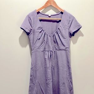 Jcrew lavender knit mini dress.